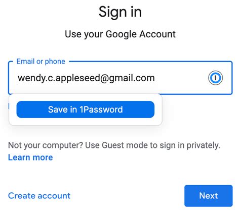 Sign in with your username and password.
